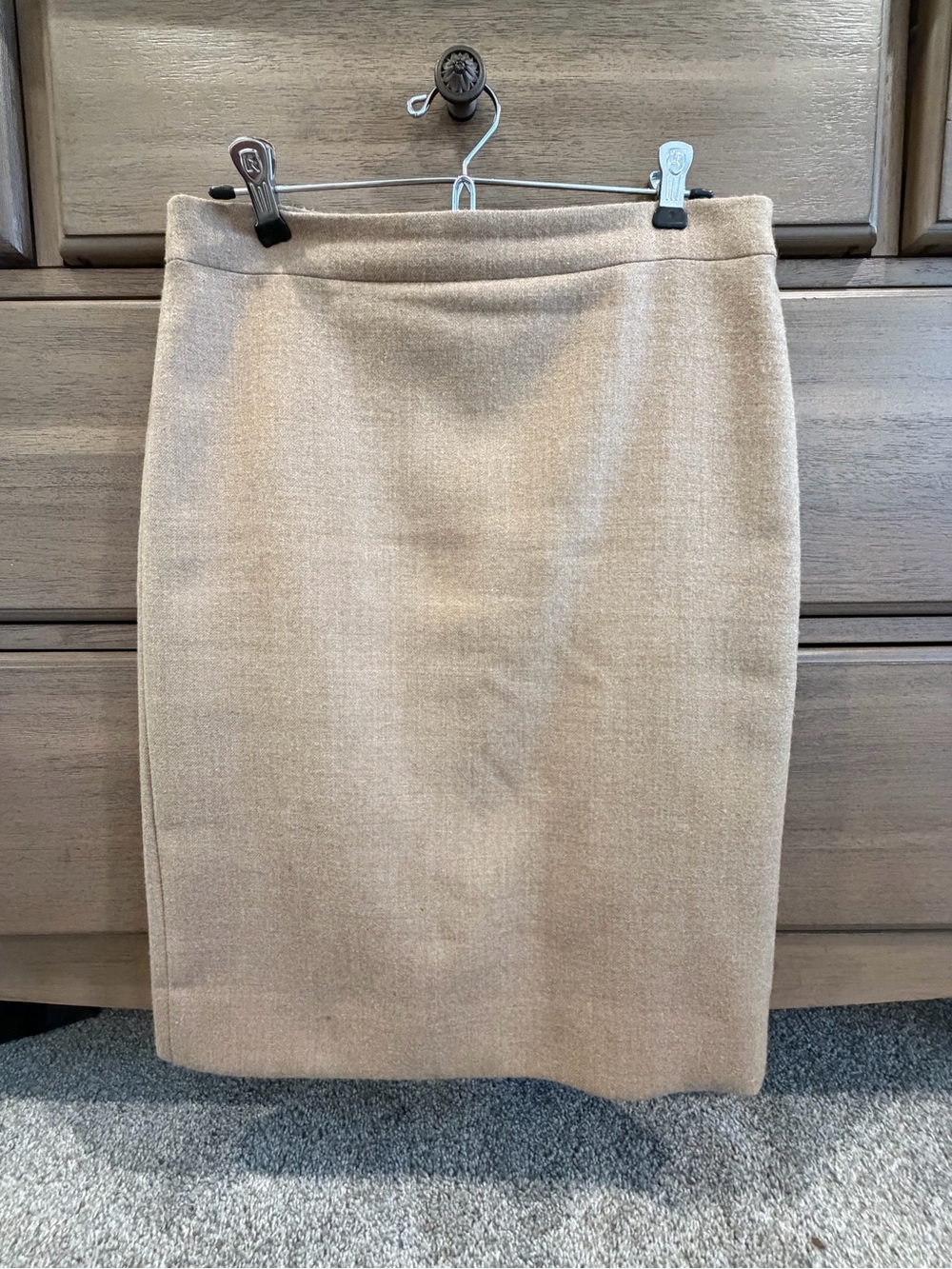 J.Crew Camel Pencil Skirt